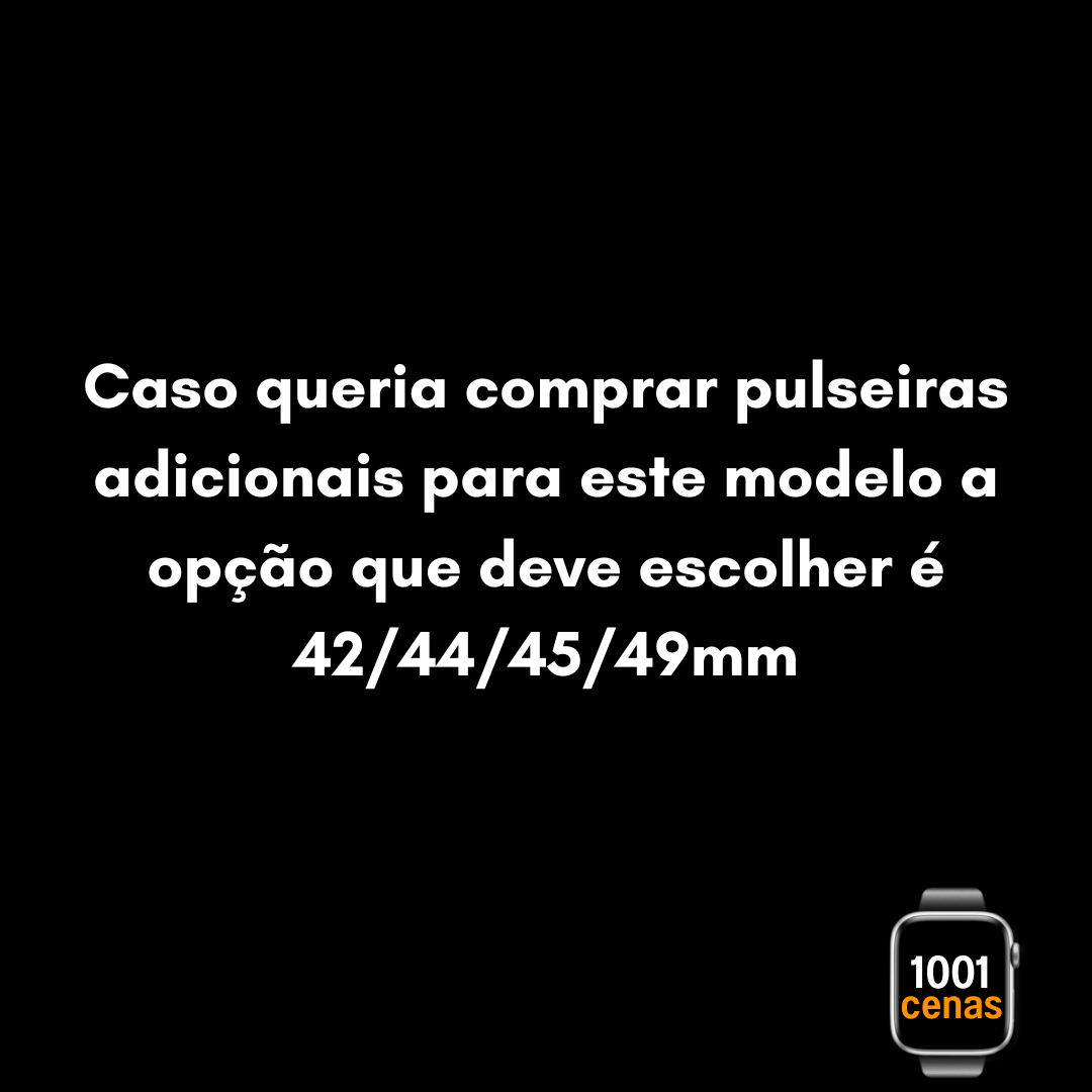 Watch 9 Plus Série 9 47mm + BRINDES - 1001 Cenas 47mm