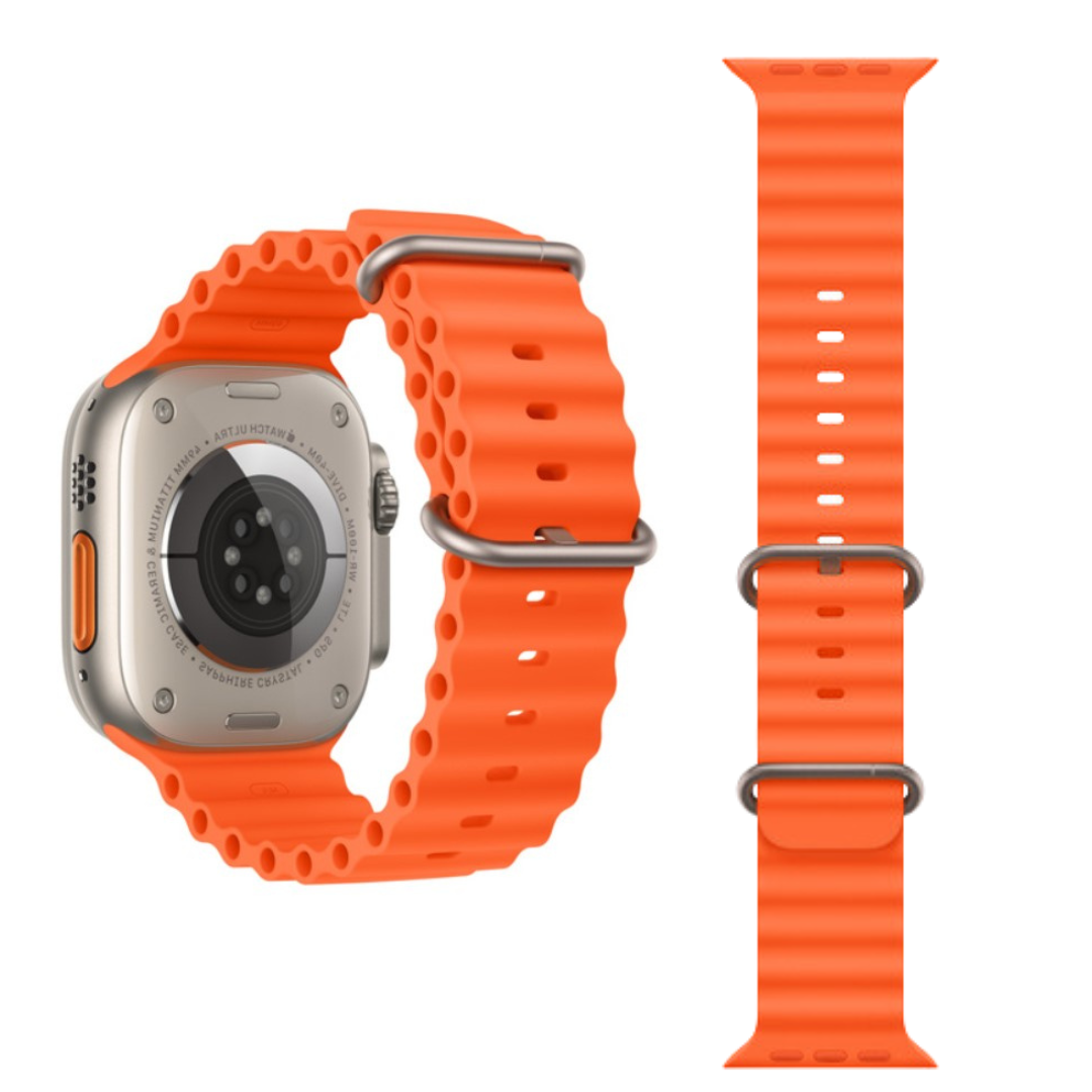 Pulseira Oceano - 1001 Cenas 1001 Cenas Laranja / 42-44-45-47-49mm