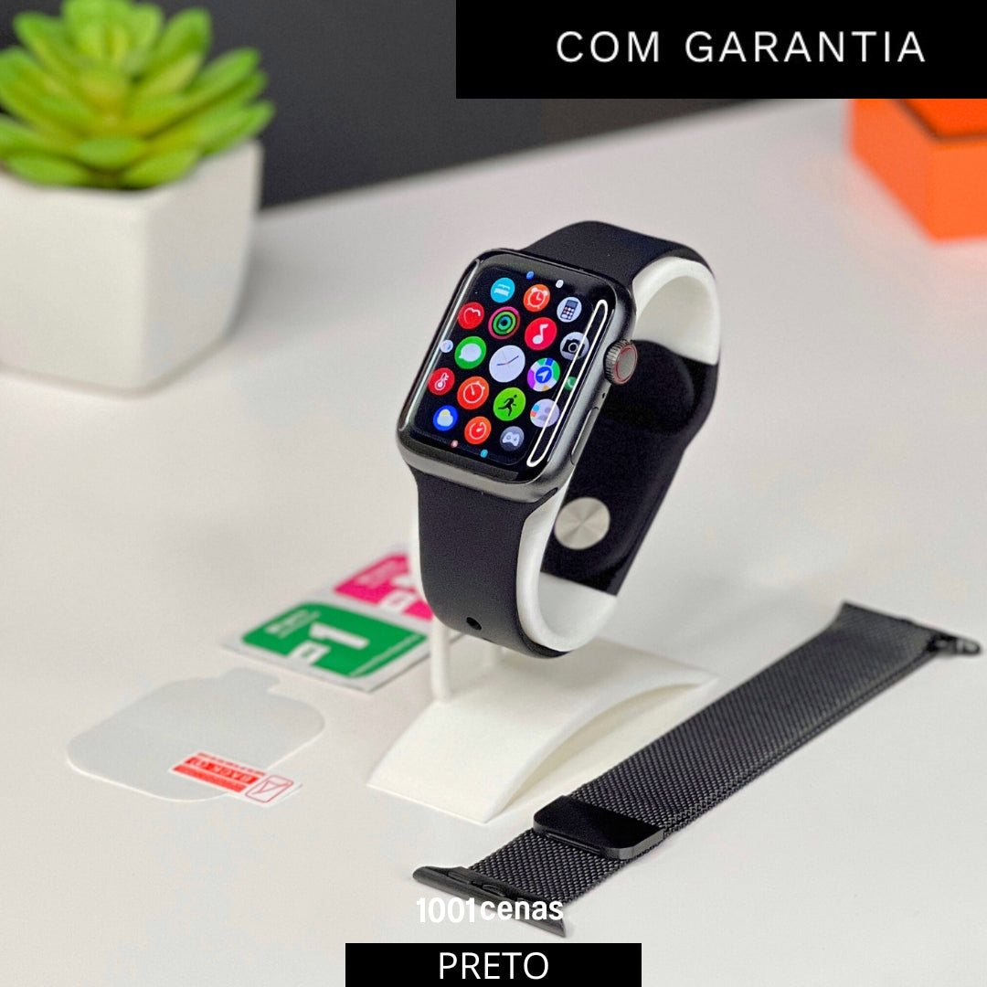Mini 9 Plus Série 9 41mm + BRINDES - 1001 Cenas 41mm Preto