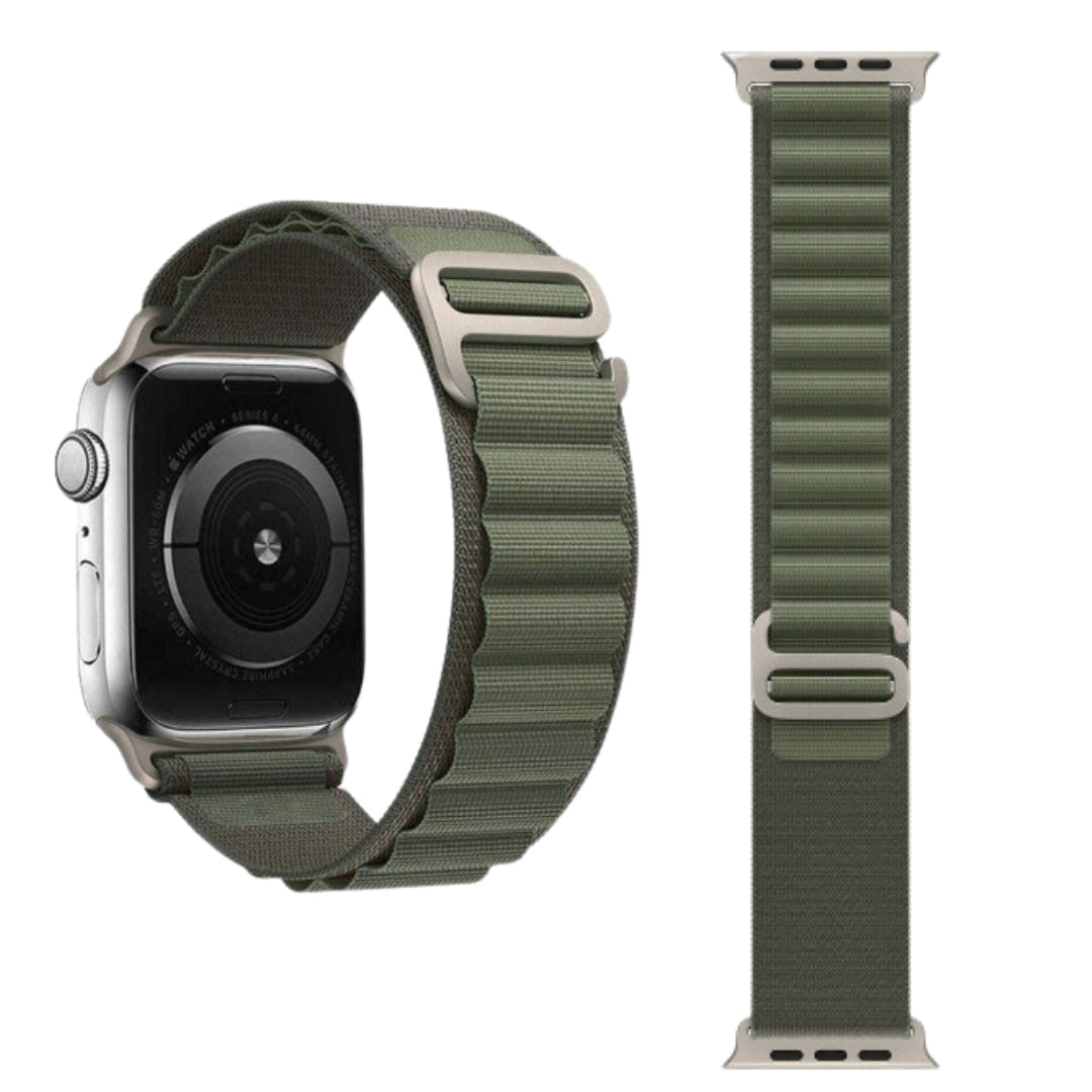 Pulseira Alpine Loop - 1001 Cenas 1001 Cenas Verde / 42-44-45-47-49mm